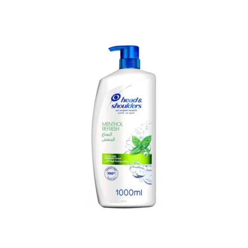 شامبو هيد اند شولدرز ضد القشرة بالنعناع المنعش - 1000 مل