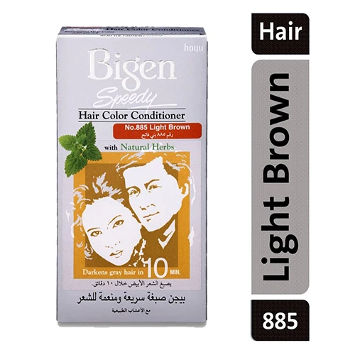 صبغة شعر بيجين معالج بني فاتح  رقم 885