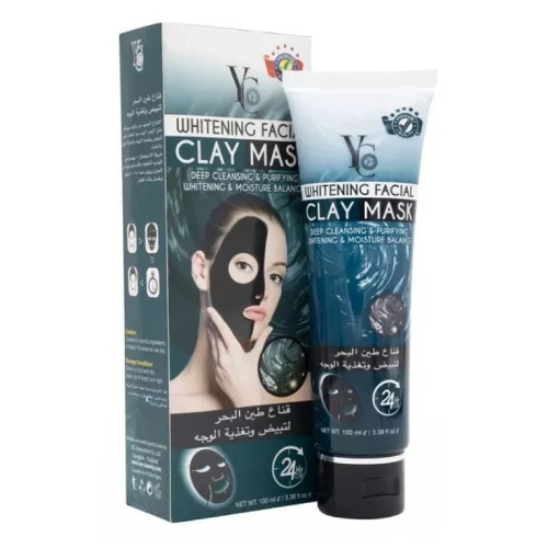 قناع طين البحر لتبيض وتغذية الوجه من واي سي - 100جم