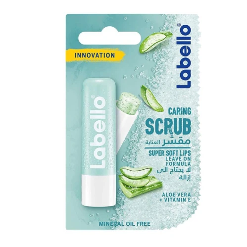 مقشر العناية بالشفاه بالصبار وفيتامين إي من لابيلو - 4.8 جم