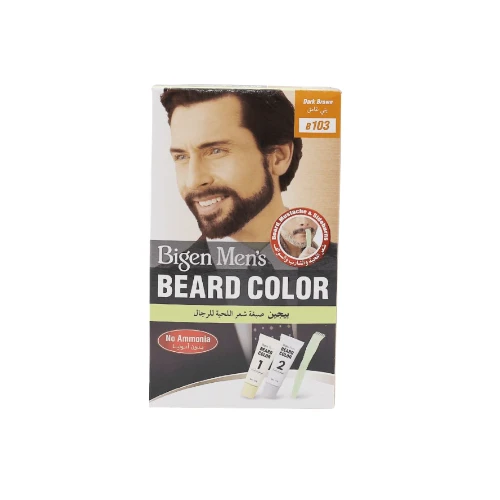 صبغة اللحية من بيجن للرجال باللون البنى الغامق بى رقم 103