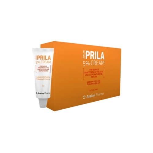 بريلا 5% كريم مخدر موضعي 5X5 جم 1 عبوة