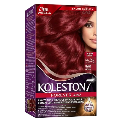 ويلا كوليستون كيت صبغه شعر رقم 55 46 لون أحمر غني - 50مل
