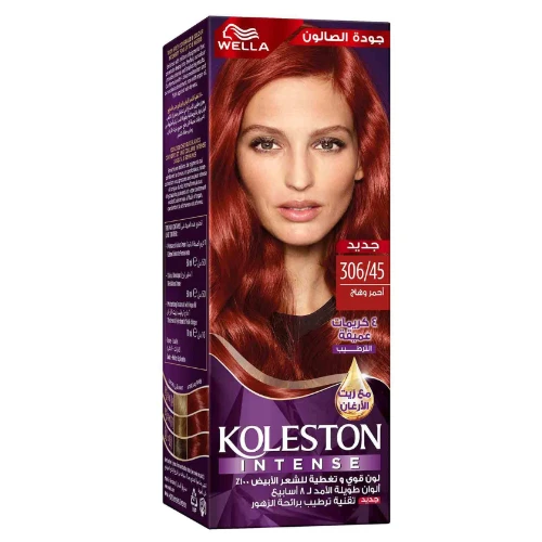 ويلا كوليستون صبغة شعر احمر رماني 306/45
