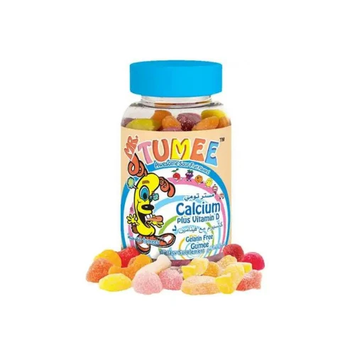 مستر تومي كالسيوم مع فيتامين د مضغ 60 قرص