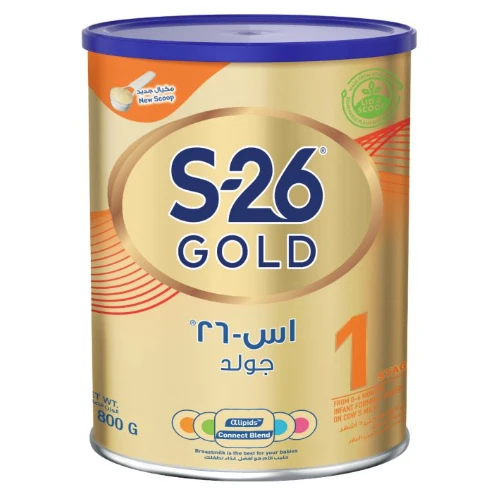 إس-26 حليب اطفال (1) جولد 800 جم