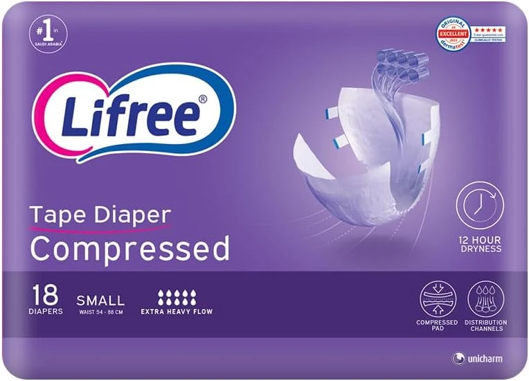 ليفري حفائظ لكبار السن صغير - 18 قطعة