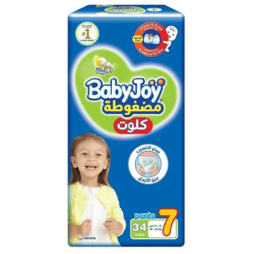 بيبي جوي كلوت (7) عبوة ميجا 34 قطعة