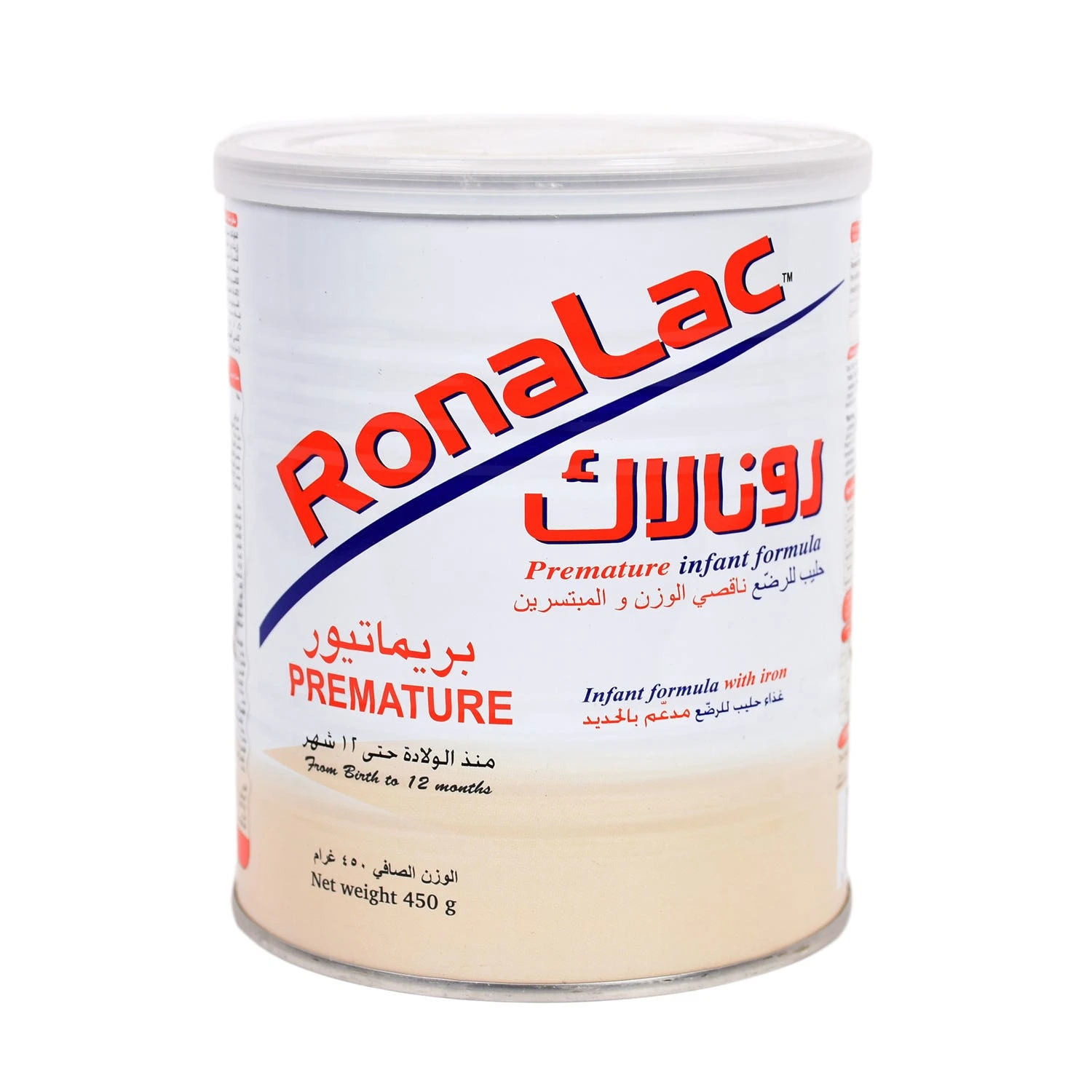 رونالاك حليب أطفال بريماتيور 450 جم