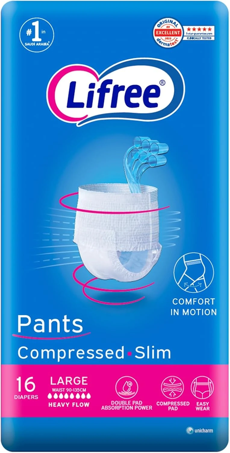 ليفري حفائظ لكبار السن كلوت كبير 16 قطعة