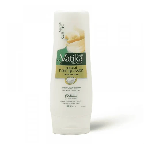 بلسم للشعر من فاتيكا لتقويه وتغذيه الشعر الضعيف المتكسر بالثوم 400 مل