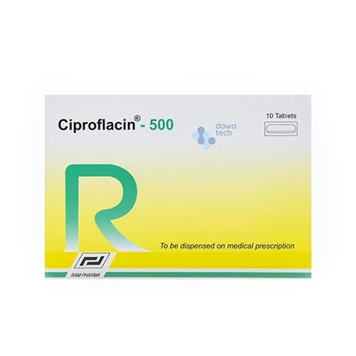 سيبروفلاسين سيبروفلوكساسين 500 مجم