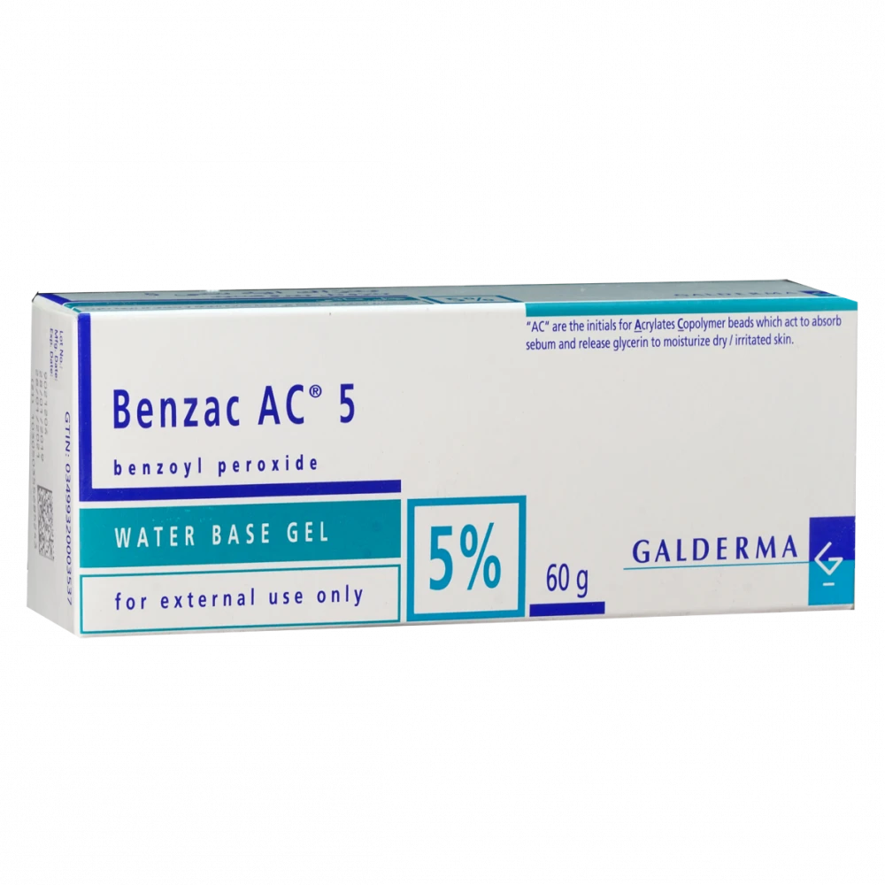 بنزاك ايه سي 5% جل 60 جم