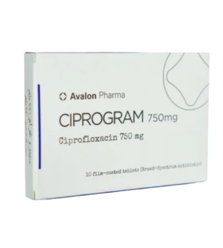 سيبروغرام 750 مجم 10 قرص
