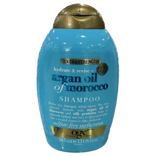أو جي أكس، شامبو، تجديد بزيت الأرجان المغربي - 385 مل