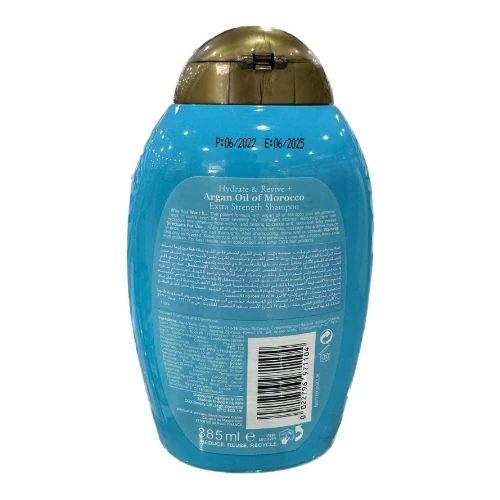 أو جي أكس، شامبو، تجديد بزيت الأرجان المغربي - 385 مل