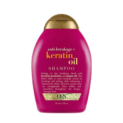 أو جي أكس، شامبو، ضدّ التكسّر مع زيت الكيراتين - 385 مل