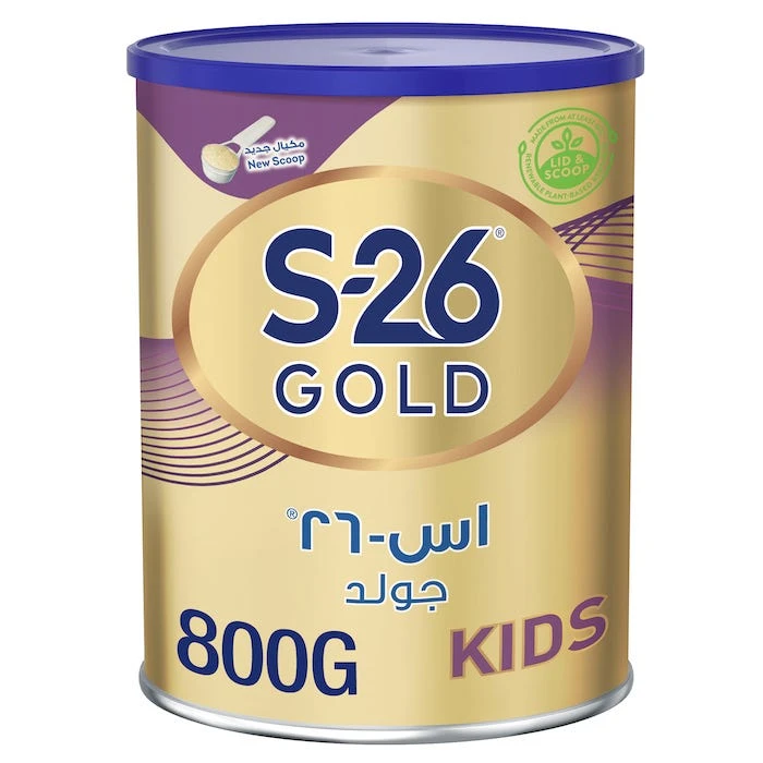 إس-26 حليب اطفال (4) جولد 800 جم