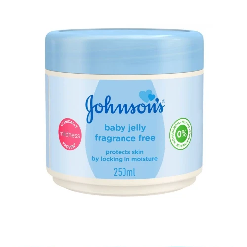 جلي للبشرة للاطفال من جونسون بدون عطر  250 مل