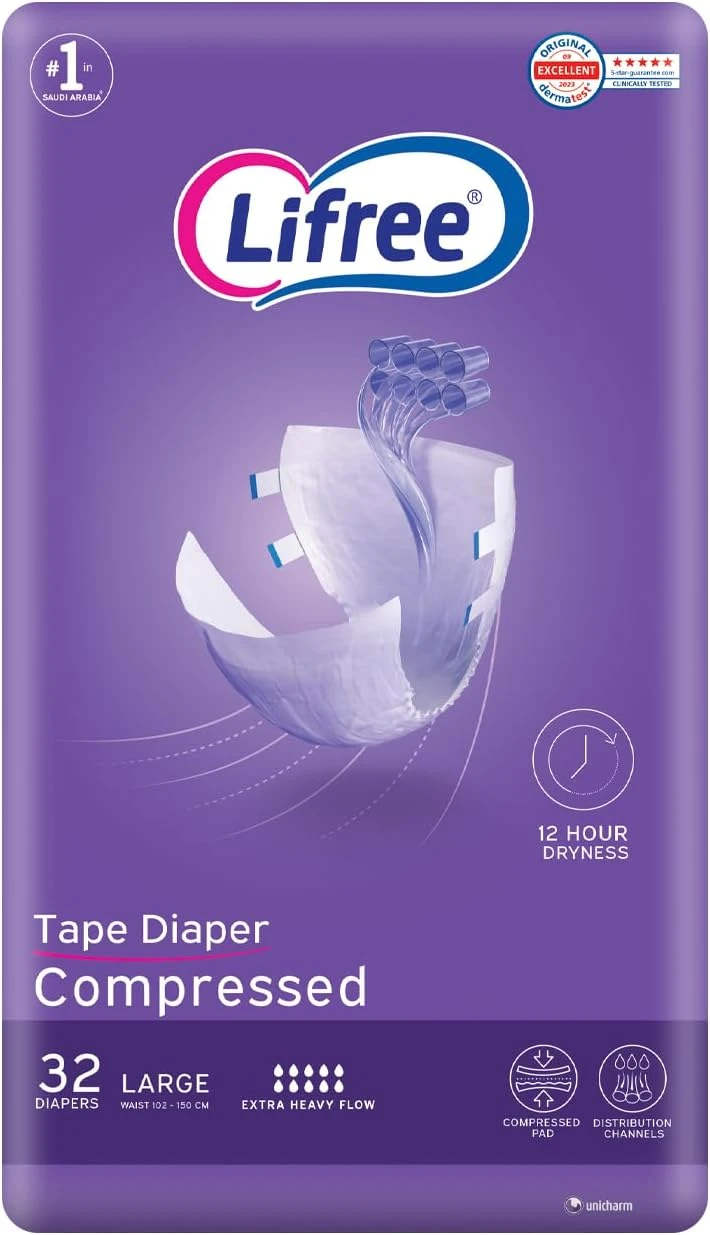 ليفري حفائظ لكبار السن كبير - 32 قطعة