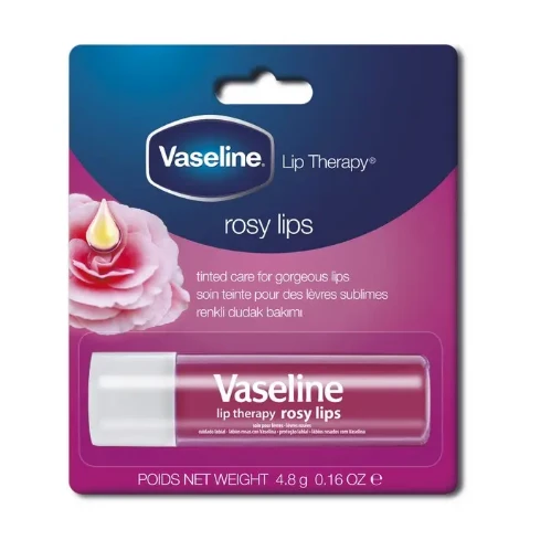 فازلين مرطب الشفاة وردي 4.8 جم