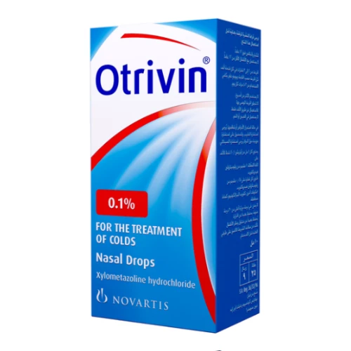 أوتريفين للكبار، نقط للأنف، لأعراض البرد والحساسية - 10 مل