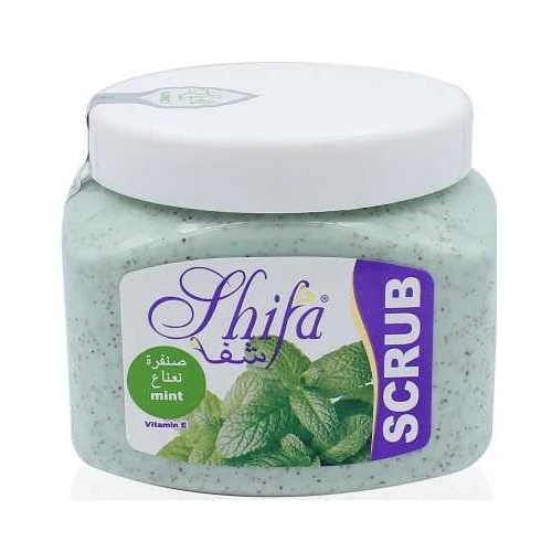 شفا صنفرة الوجه و الجسم نعناع 500 مل