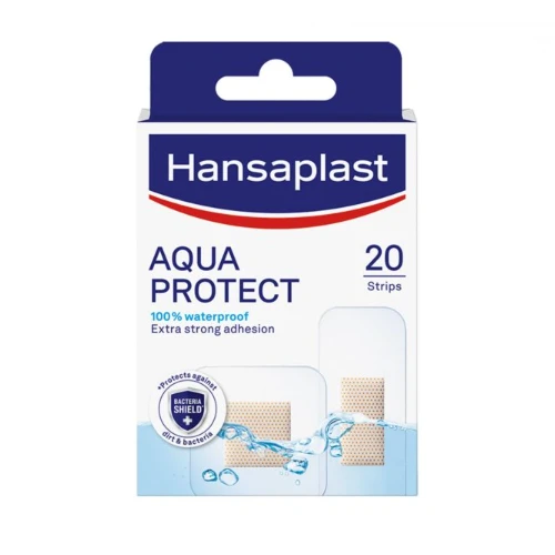 هنزابلاست لاصق جروح مقاوم للماء قوي الالتصاق - 20 قطعة