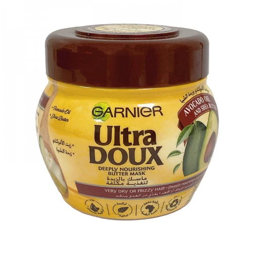 ماسك تغذية مكثفة الترا دوكس للشعر بزيت الافوكادو وزبدة الشيا من غارنييه 300مل 40