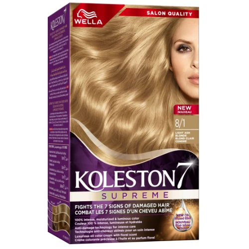 ويلا، كوليستون صبغة لون أشقر رمادي فاتح رقم 8/1 - 1 عبوة
