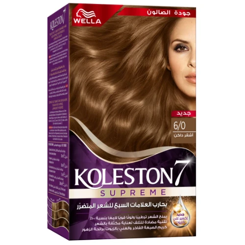 ويلا، كوليستون صبغة شعر، لون أشقر غامق رقم 6/0 - 1 عبوة