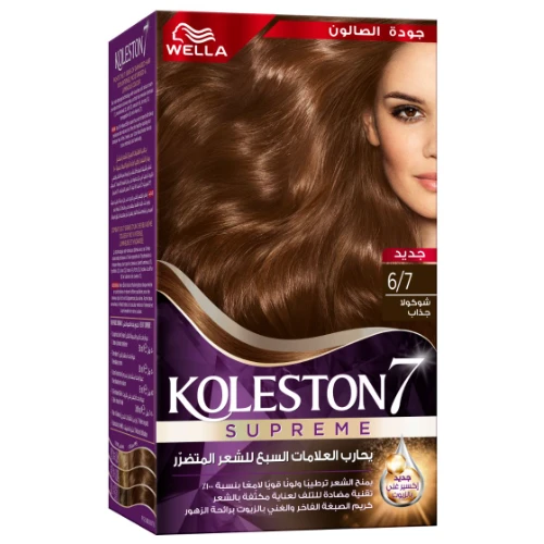 ويلا، كوليستون صبغة شعر، لون بني شوكولاته رقم 6/7 - 1 عبوة