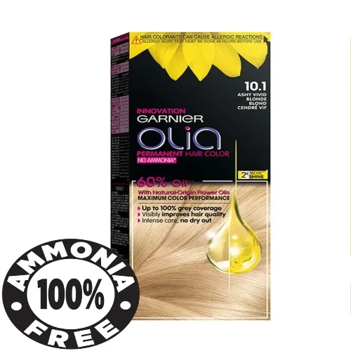 أوليا صبغة شعر أشقر رمادي مشرق 10.1