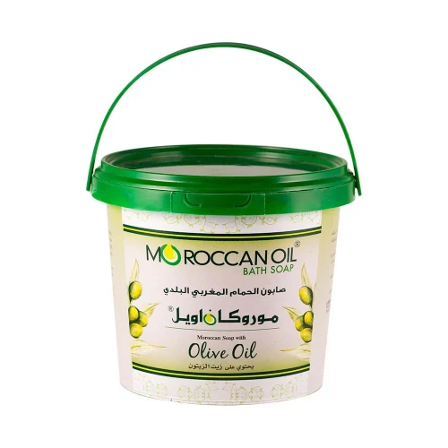 صابون الحمام المغربي بزيت الزيتون من موروكان اويل