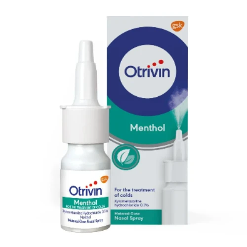 أوتريفين منثول، بخاخ للأنف، لأعراض البرد - 10 مل