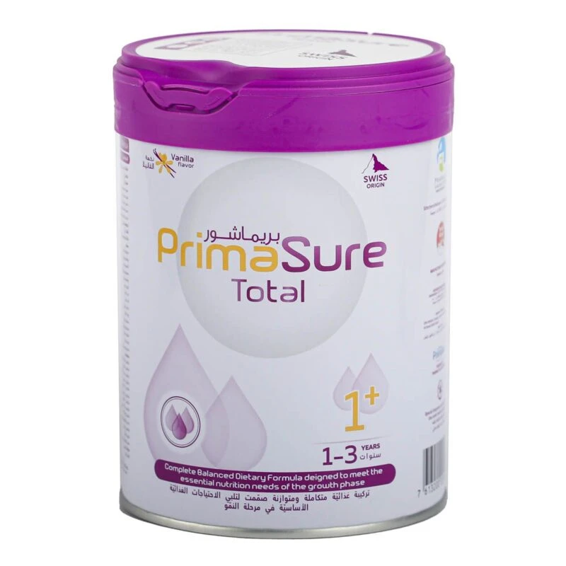 حليب أطفال بريمالاك بريماشور 1-3 سنوات، فانيلا - 400 جم