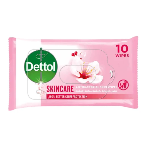 ديتول مناديل معقمة للبشرة 10 مناديل
