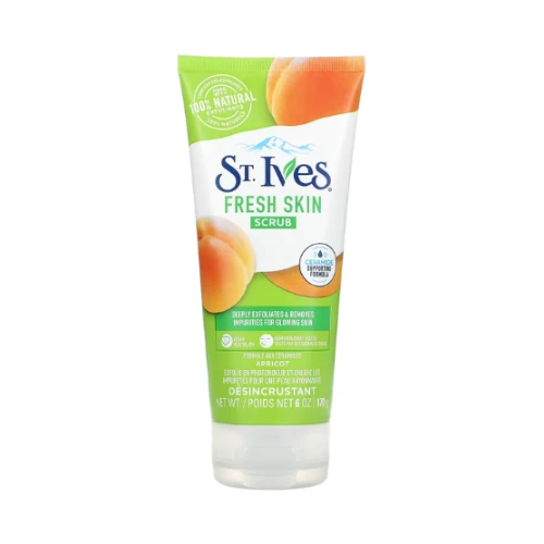 سانت ايفز، مقشر للوجه، بالمشمش، يساعد في التحكم في عيوب البشرة - 170 جم