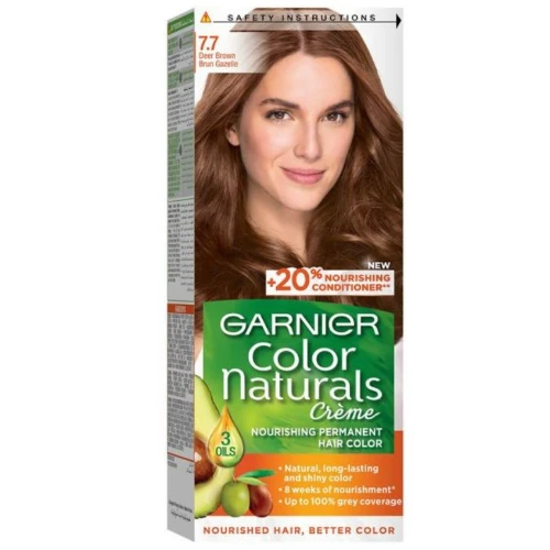 صبغة شعر جارنييه، كولور ناتشرلز بني غزالي 7.7 - 1 عبوة
