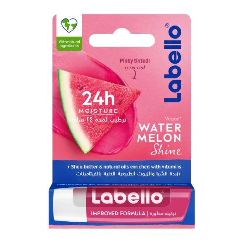 مرطب شفاه من لابيلو  وردي ترطيب يدوم 24 ساعة، رائحة البطيخ - 4.8 جم