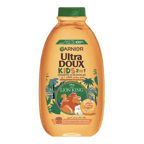 غارنييه الترا دو شامبو و بلسم 2 في 1 للاطفال بالمشمش 400مل