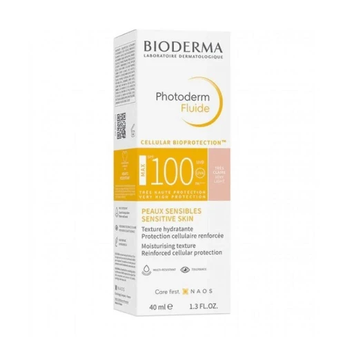 بيوديرما فوتوديرم واقى شمس ماكس فلويد لايت بمعامل حماية 100 40 مل